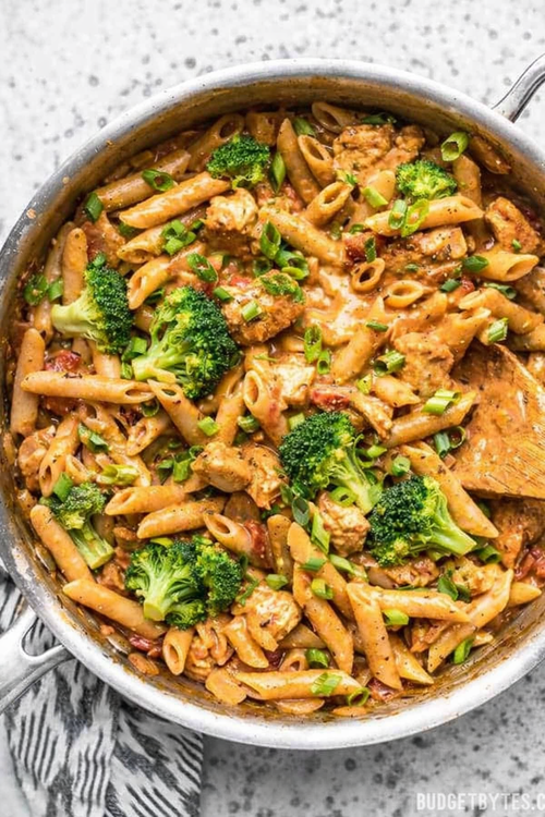 Cajun Chicken Pasta With Broccoli